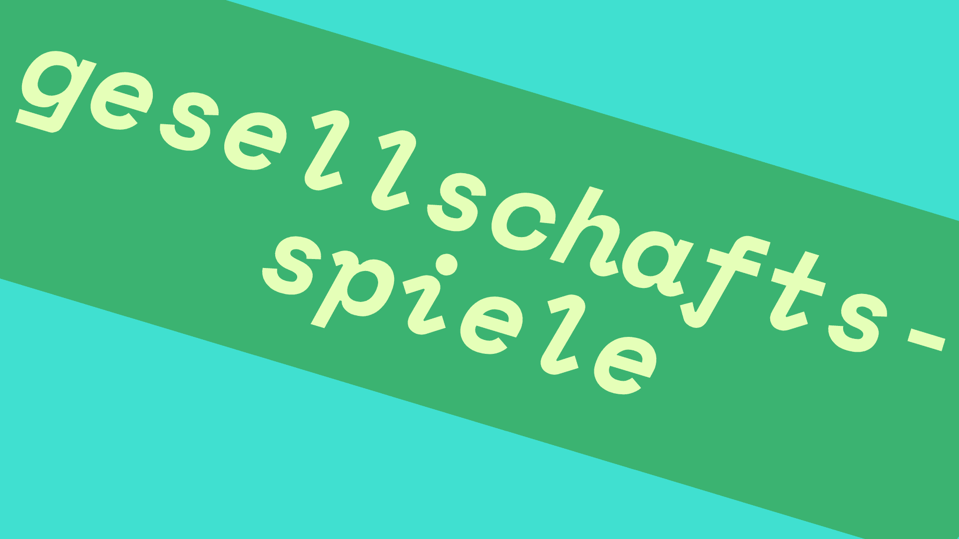 gesellschaftsspiele